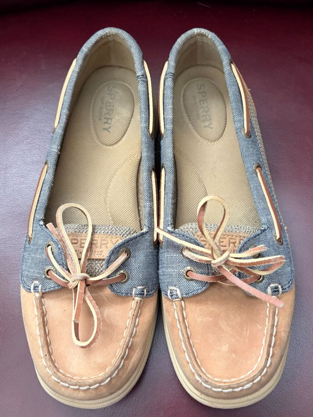 Sperry Top-Sider women's boat shoes / loafers, size 7.5